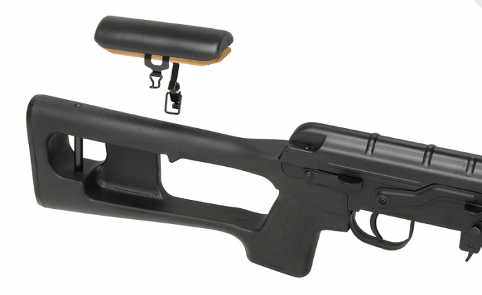 Pachet Sniper Airsoft SVD Dragunov Full Metal Upgraded Version set Luneta 1000 bile [16]
