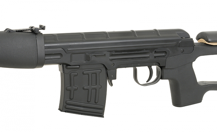 Pachet Sniper Airsoft SVD Dragunov Full Metal Upgraded Version set Luneta 1000 bile [5]