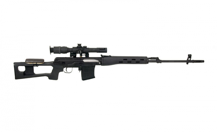 Pachet Sniper Airsoft SVD Dragunov Full Metal Upgraded Version set Luneta 1000 bile [8]