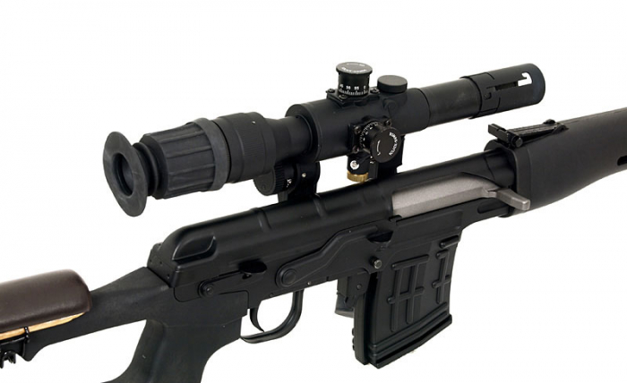 Pachet Sniper Airsoft SVD Dragunov Full Metal Upgraded Version set Luneta 1000 bile [9]
