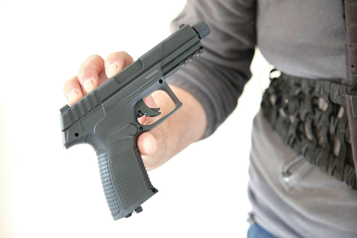 Set Pistol Airsoft Elite Force TXP Upgraded <4J Co2 GNBB [14]