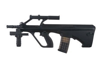 Arma Asalt AUG SW-020 Negru Cu Luneta [2]