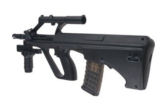 Arma Asalt AUG SW-020 Negru Cu Luneta [9]