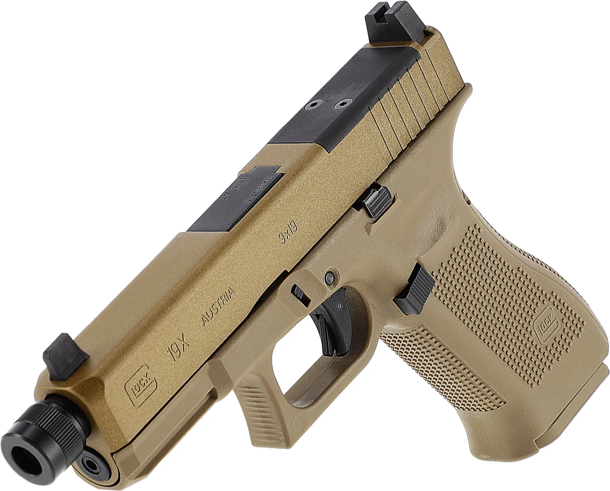 GLOCK 19X MOS Pistol airsoft Blowback Co2 si GreenGas compatibil [13]