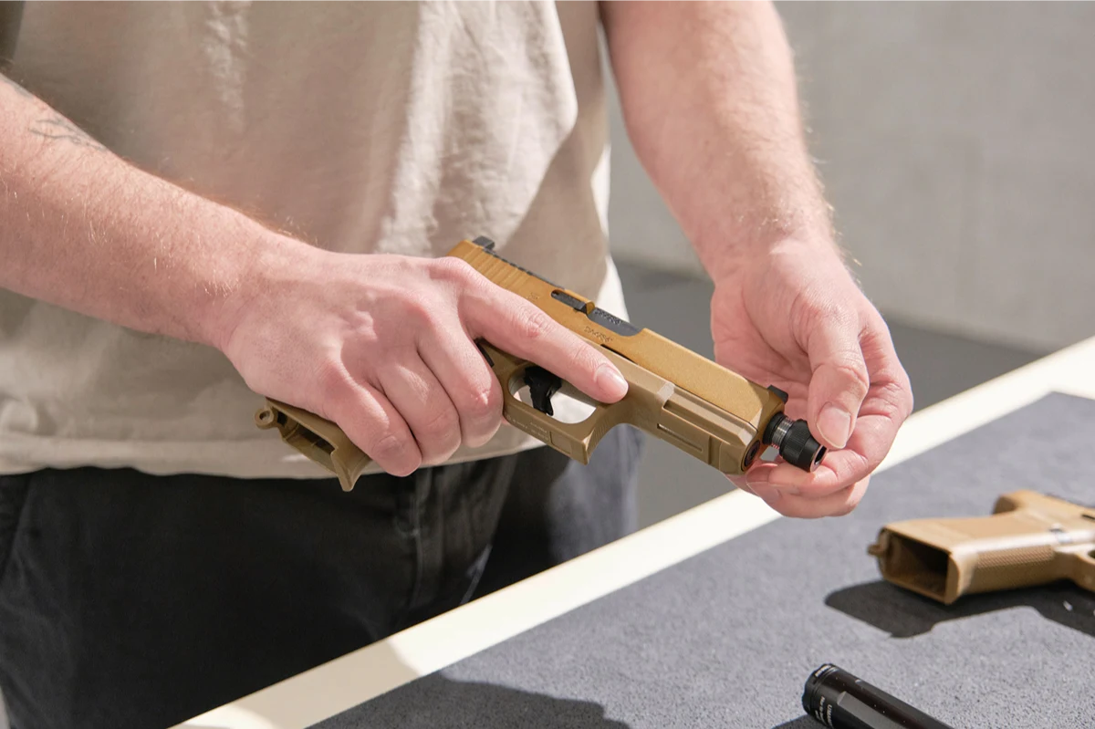 GLOCK 19X MOS Pistol airsoft Blowback Co2 si GreenGas compatibil [15]