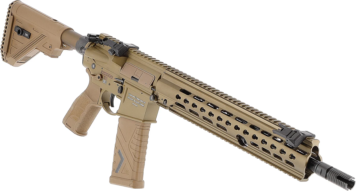 Heckler & Koch G95K Pusca airsoft full auto AEG green-brown [12]