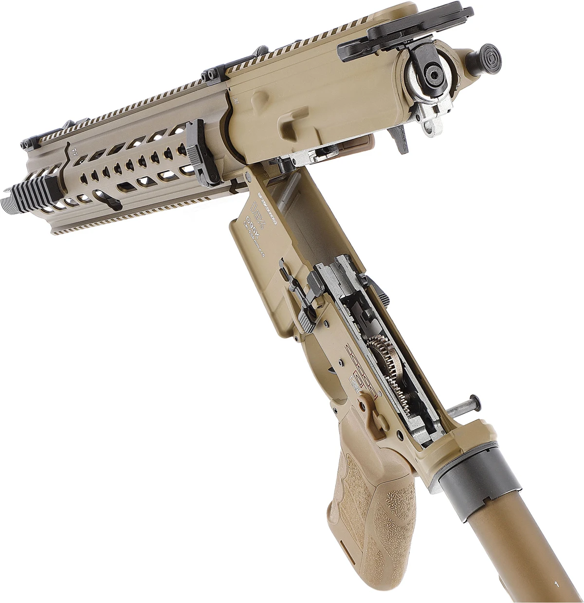 Heckler & Koch G95K Pusca airsoft full auto AEG green-brown [5]