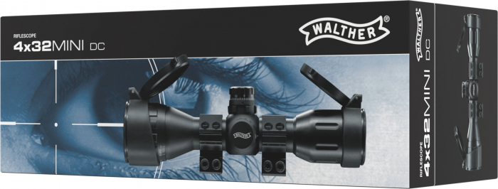 Luneta Walther ZF 4x32 Mini DC CQB cu reticul iluminat - Zoom Reglabil - Sina ris 11mm [6]