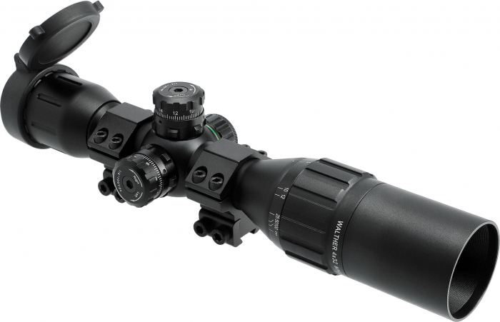 Luneta Walther ZF 4x32 Mini DC CQB cu reticul iluminat - Zoom Reglabil - Sina ris 11mm [2]