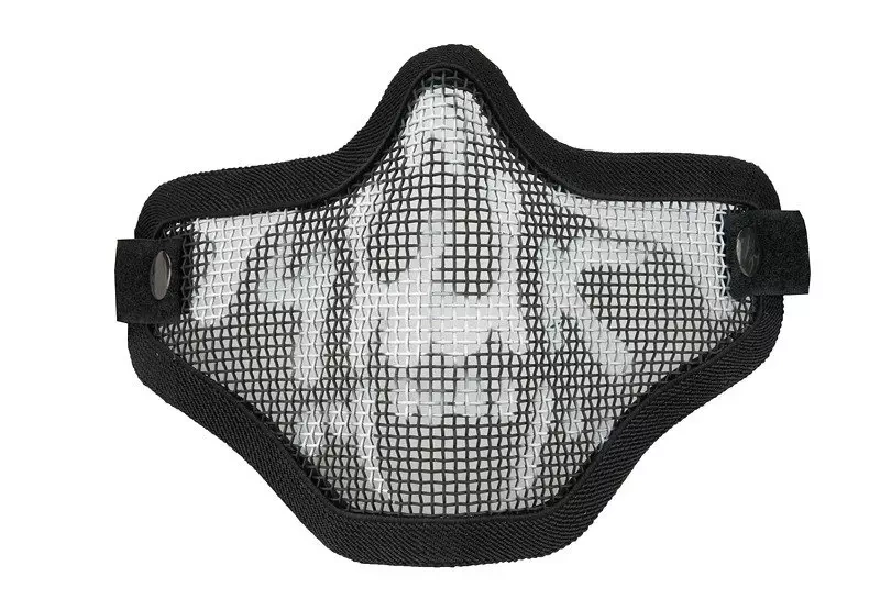 Masca Protectie tip Botnita iImprimeu Craniu- negru [2]