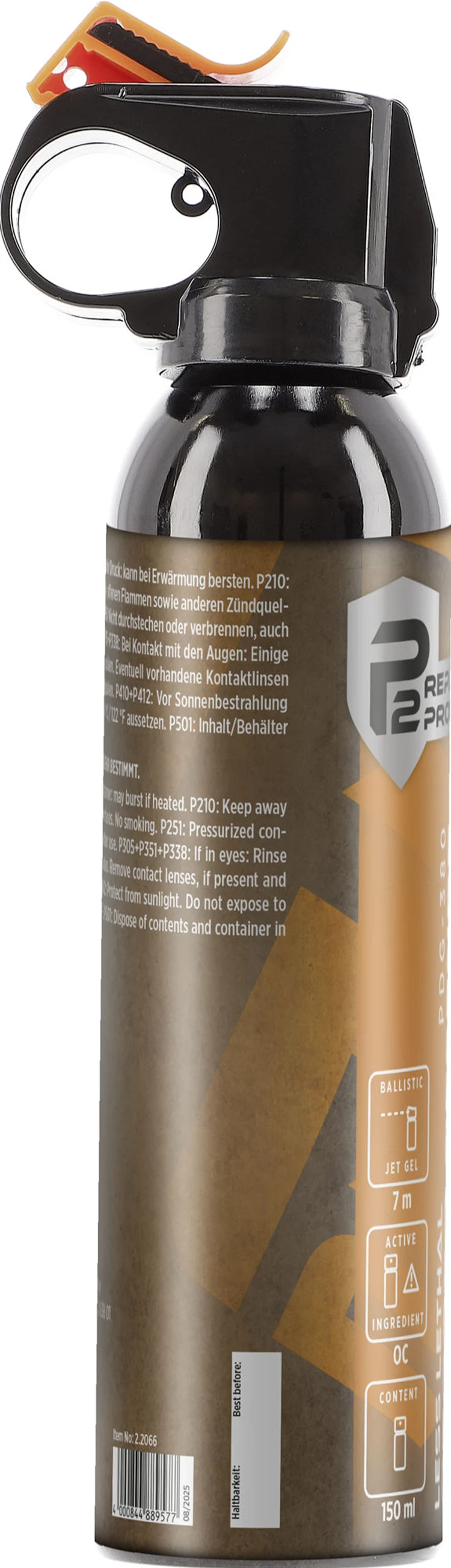 P2P PDG-380 Pepper Gel spray autoaparare - jet ballistic 150 ml [3]