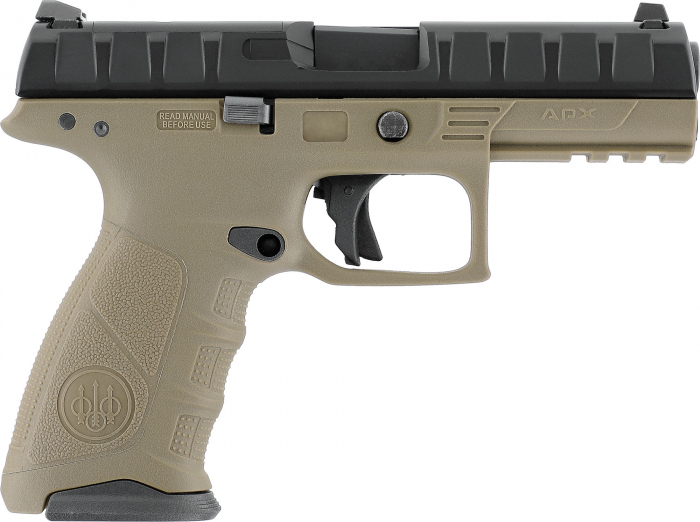 Pistol Airsoft Beretta APX RDO FDE  GreenGAZ Blowback – Red Dot Ready [3]