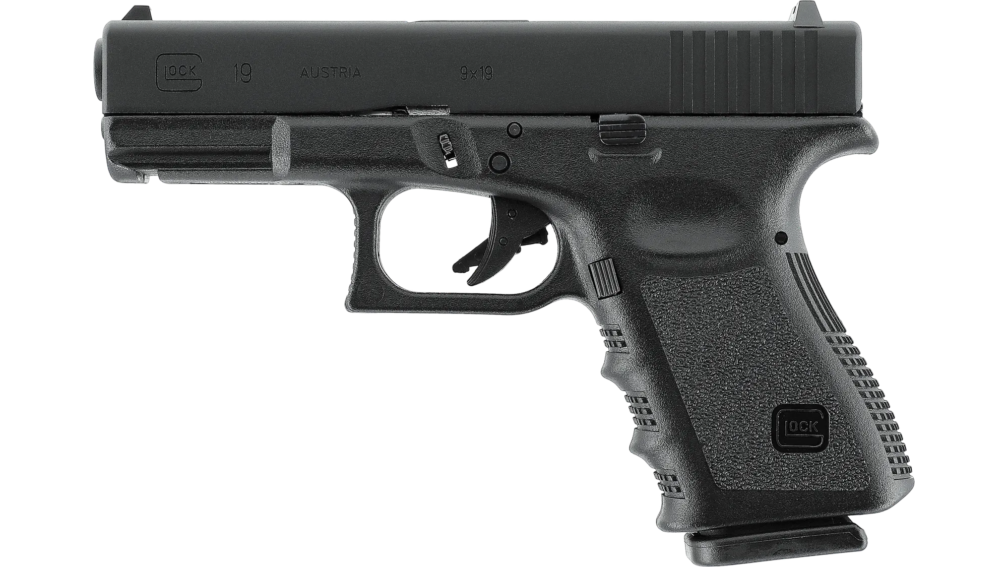 Pistol Airsoft CO2 Glock 19 Upgraded 3J + cutie transport + co2 si bile cadou [2]