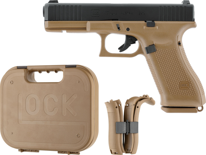 GLOCK 17 Gen5 French Edition Pistol Airsoft GreenGas BlowBack [1]