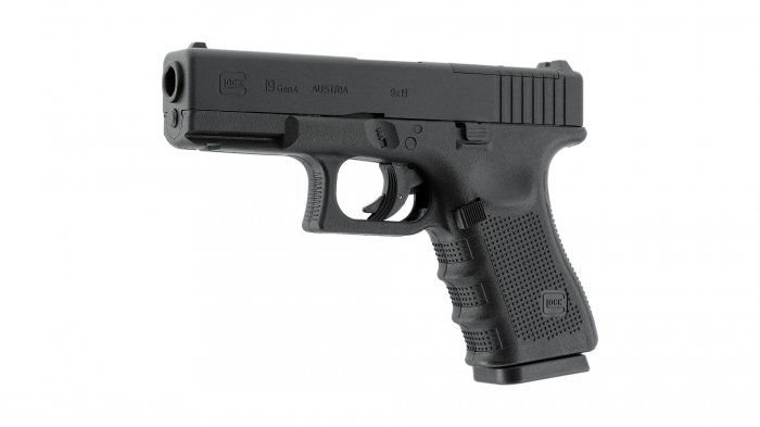 Set Pistol Airsoft Glock 19 Gen4 MOS +cutie transport +CO2 si bile [4]