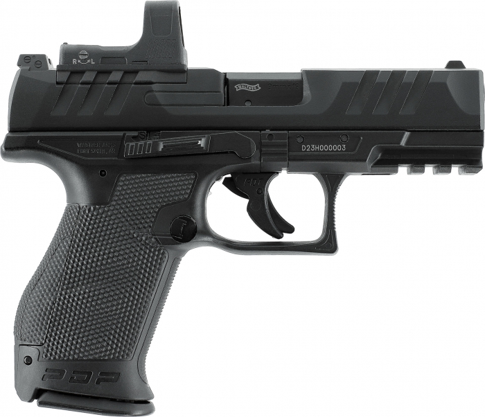 Pistol airsoft Walther PDP Compact 4" Optics Ready cu RedDot Co2 BlowBack [3]