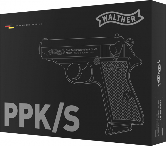 Pistol Airsoft Walther PPK/S GreenGas BlowBack Full Metal [4]