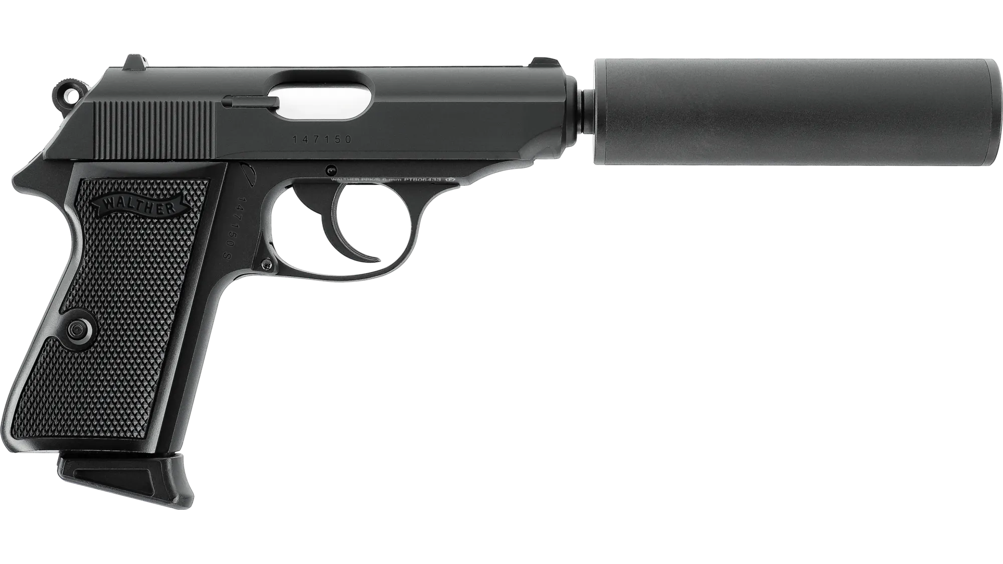 Pistol airsoft Walther PPK/S Kit cu amortizor [4]