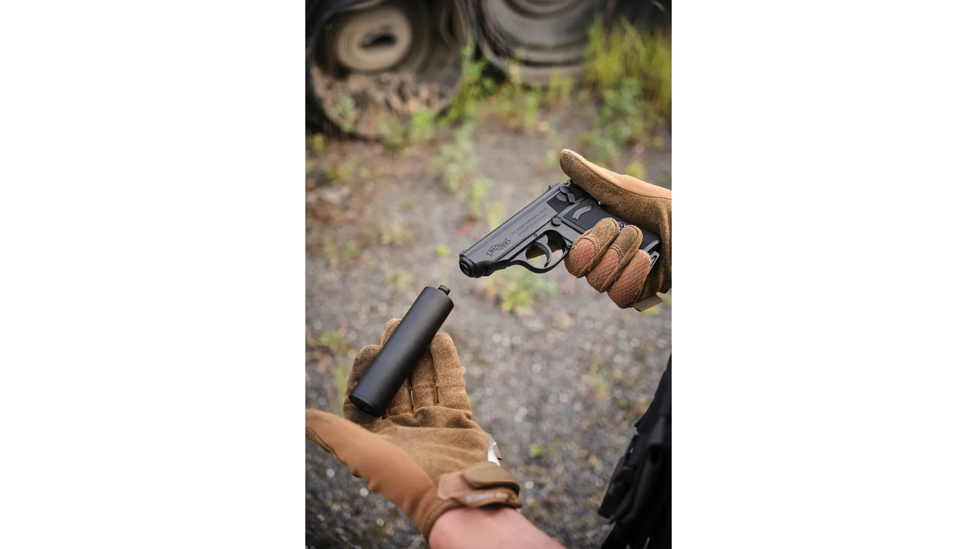 Pistol airsoft Walther PPK/S Kit cu amortizor [6]