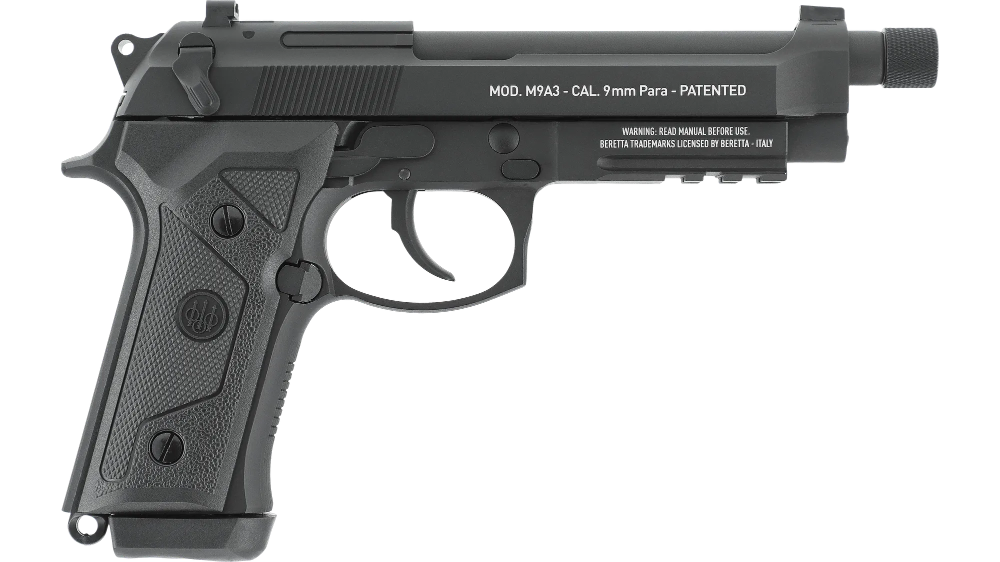 Pistol Beretta M9A3 Full Metal BlowBack Negru GreenGas [2]