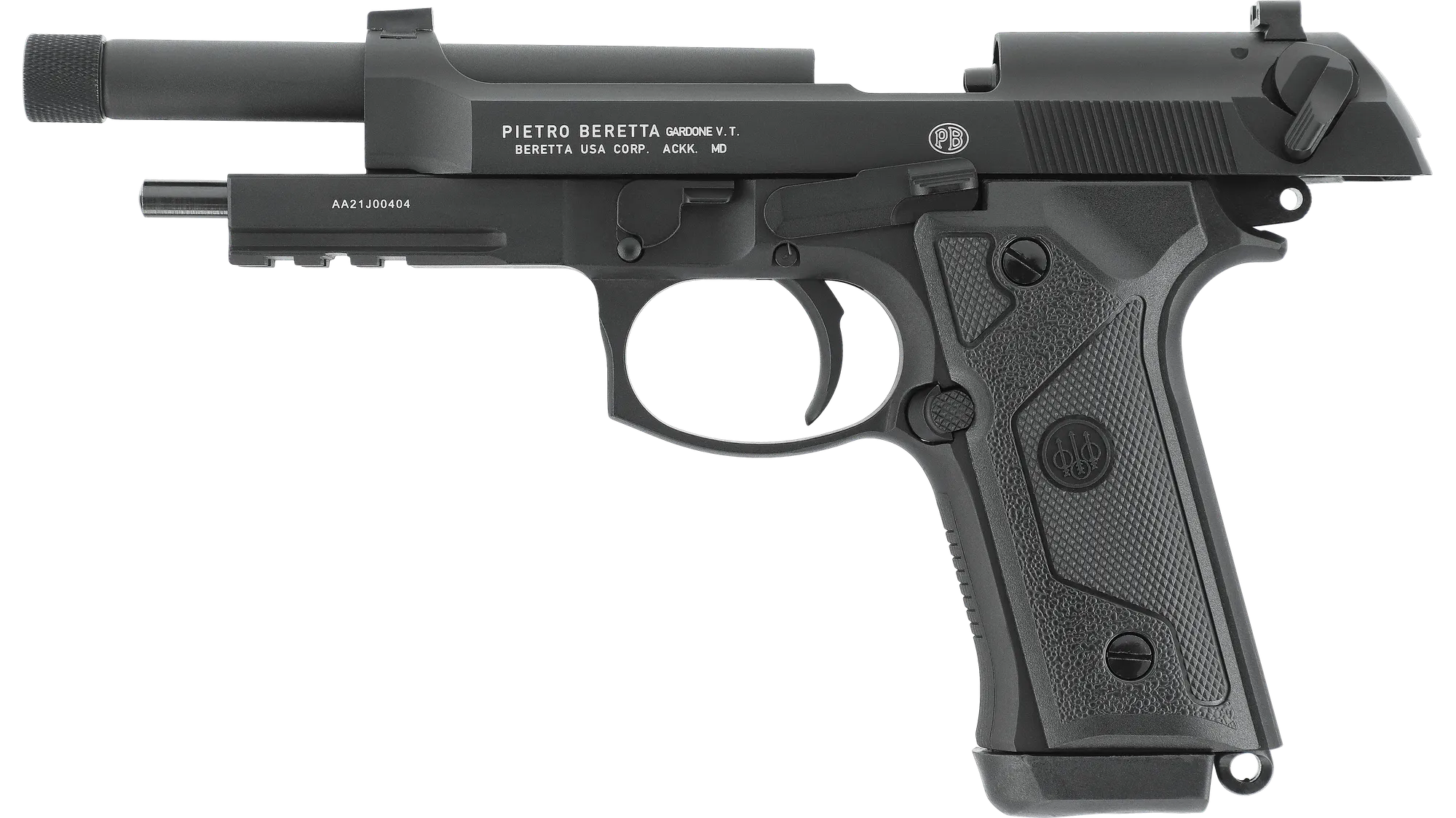 Pistol Beretta M9A3 Full Metal BlowBack Negru GreenGas [3]