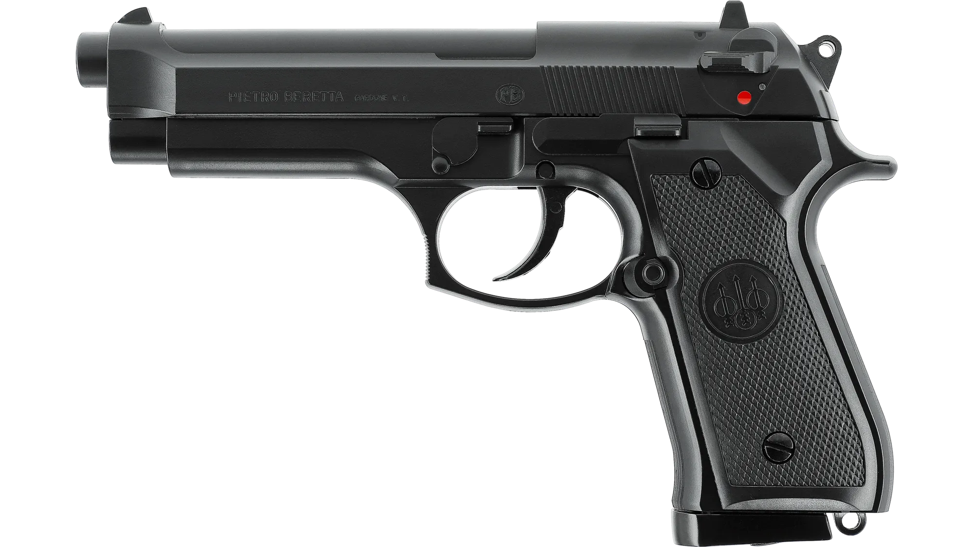 Set complet Pistol Beretta Mod. 92 FS NBB CO2 + 1000 bile + 10 capsule CO2 + cutie de transport [2]