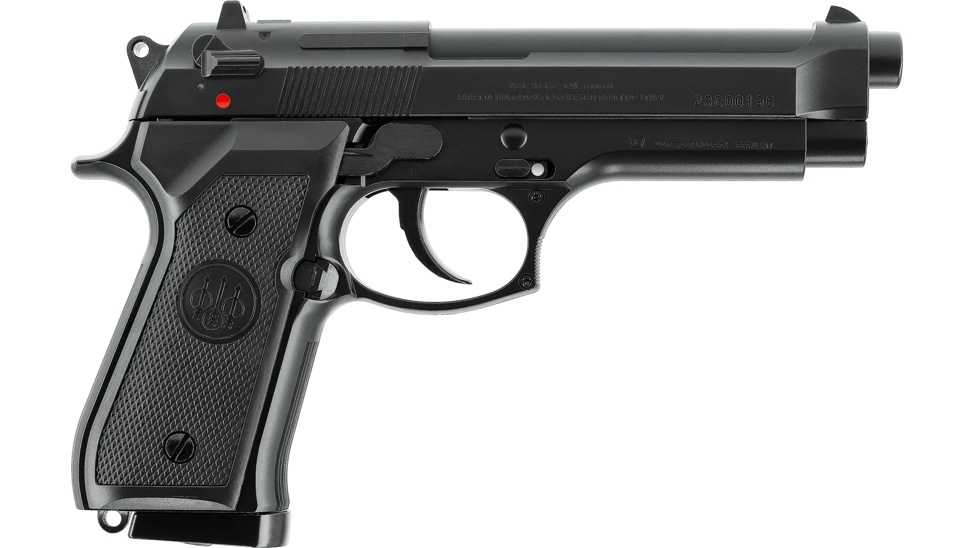 Set complet Pistol Beretta Mod. 92 FS NBB CO2 + 1000 bile + 10 capsule CO2 + cutie de transport [3]