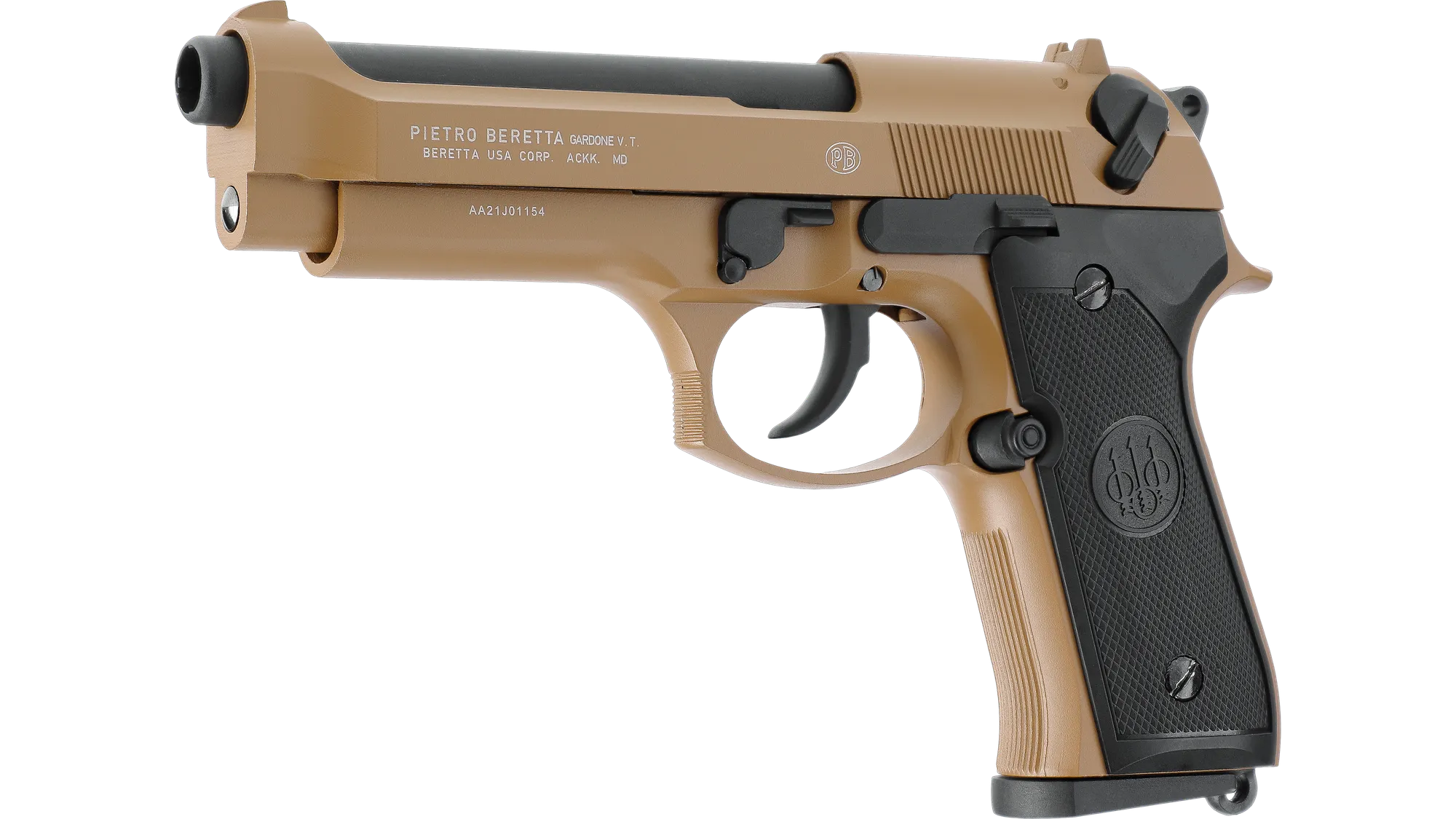 Beretta MOD. 92 Tan Full Metal GreenGas Umarex [5]