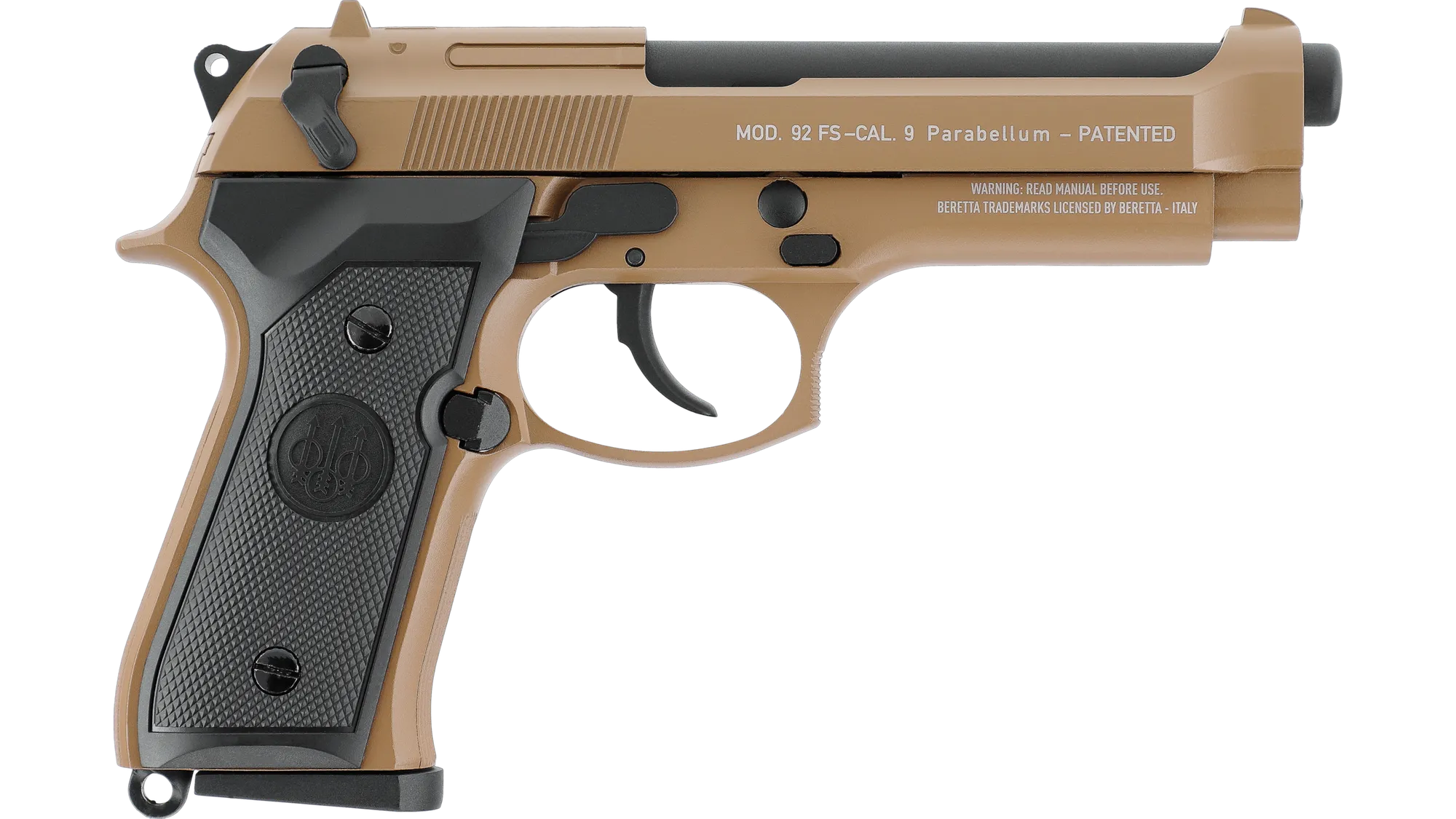 Beretta MOD. 92 Tan Full Metal GreenGas Umarex [3]