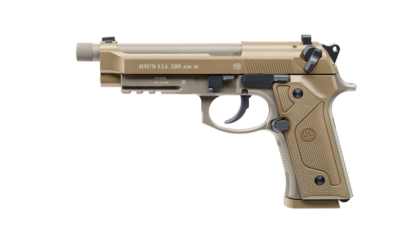 Beretta M9A3 FullMetal BlowBack Tan CO2 [2]