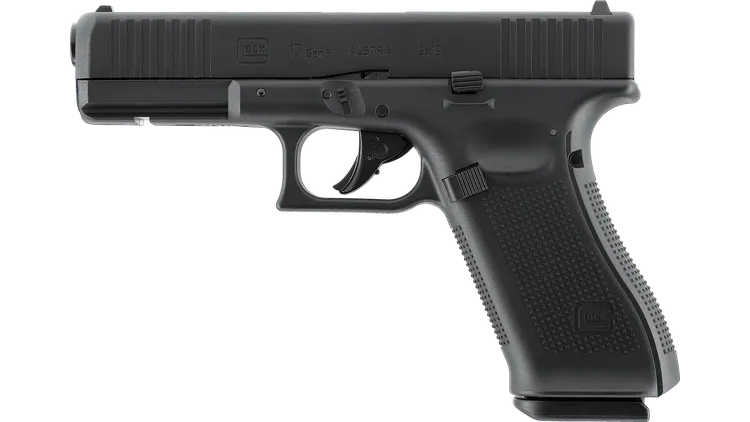 Set Pistol Glock 17 Gen5 Blowback +cutie transport +CO2 si bile [7]