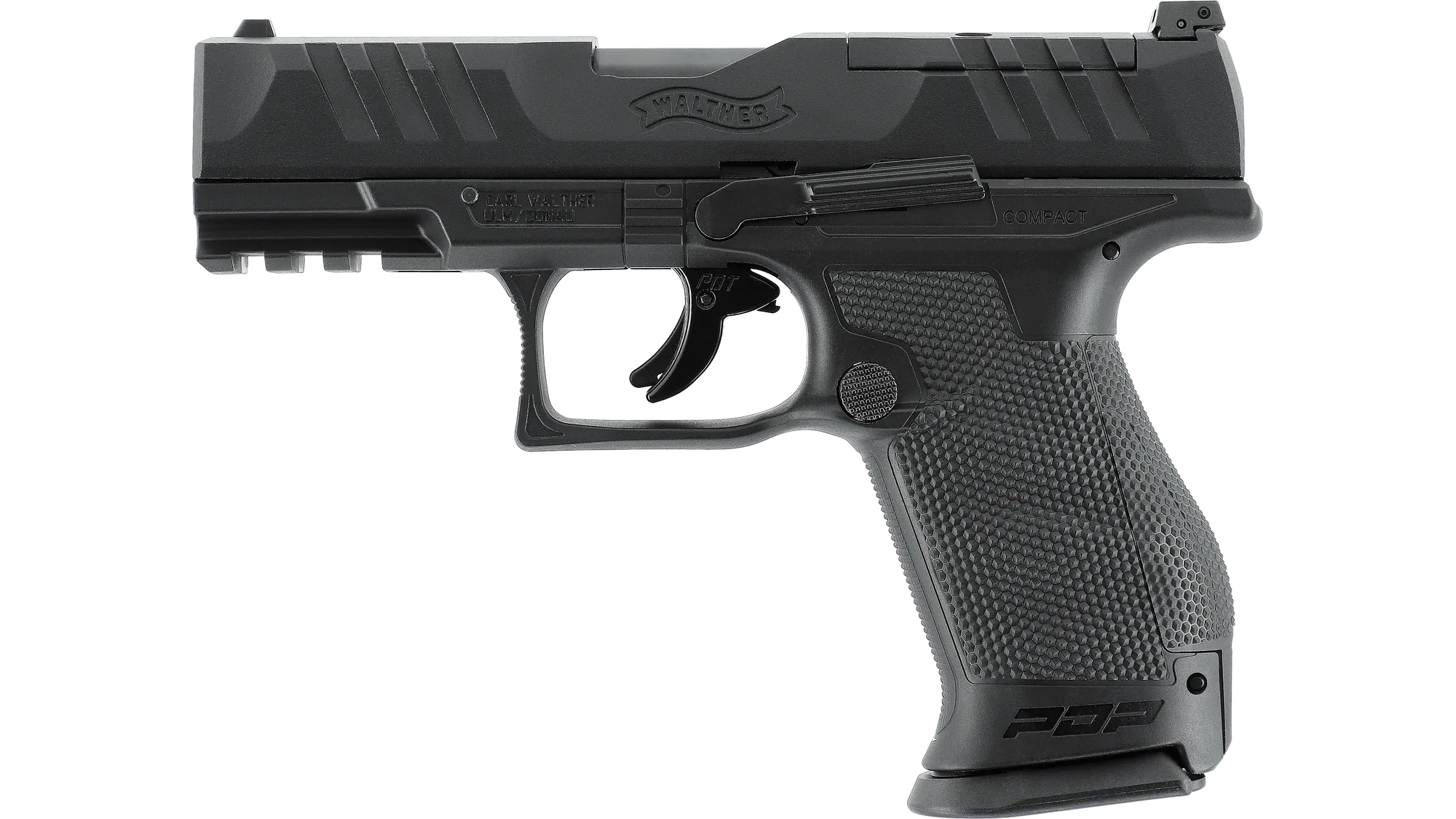 Pistol paintball T4E Walther PDP Compact 4" CO2 Black [4]
