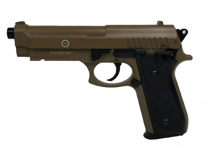 Pistol PT92 Full Metal Co2 TAN GNBB [2]