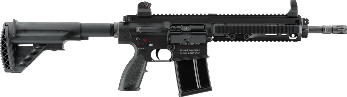 Heckler&Koch HK417D Pusca Airsoft GreenGas BlowBack [2]