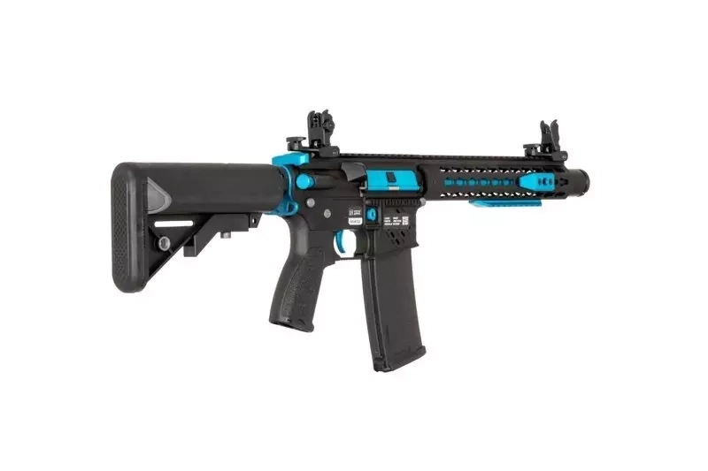 SA-E40 EDGE Blue Edition Replica asalt FULL METAL cu teava precizie si mosfet [5]