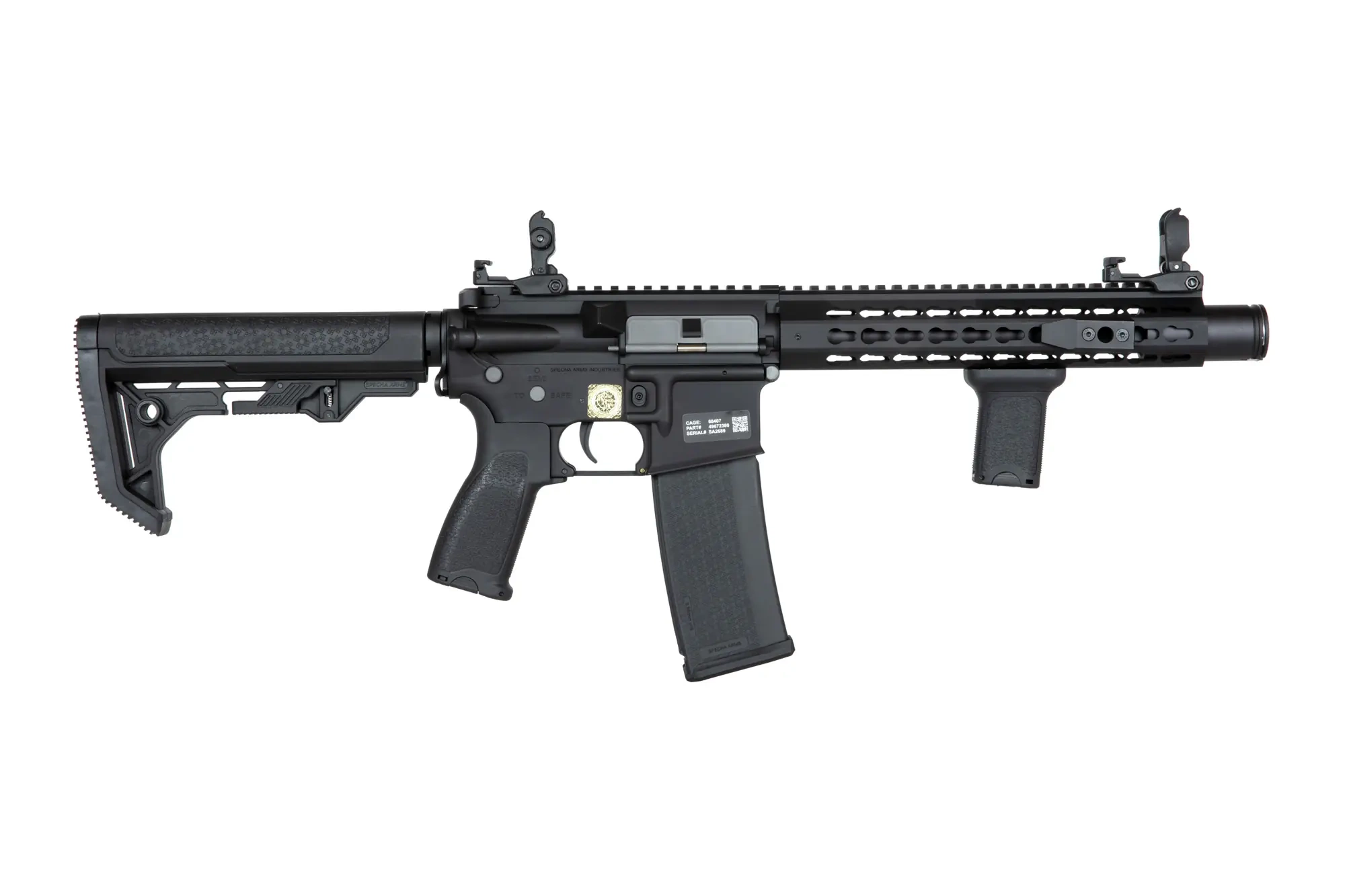 SA-E07 EDGE Pusca airsoft - Light Ops Stock Black [3]