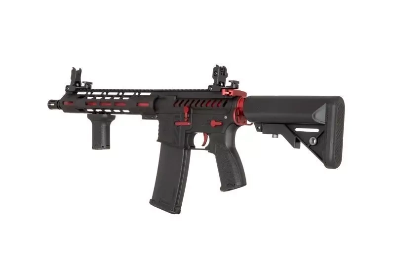 SA-E39 EDGE™ Red Edition Pusca airsoft mosfet si teava precizie [6]