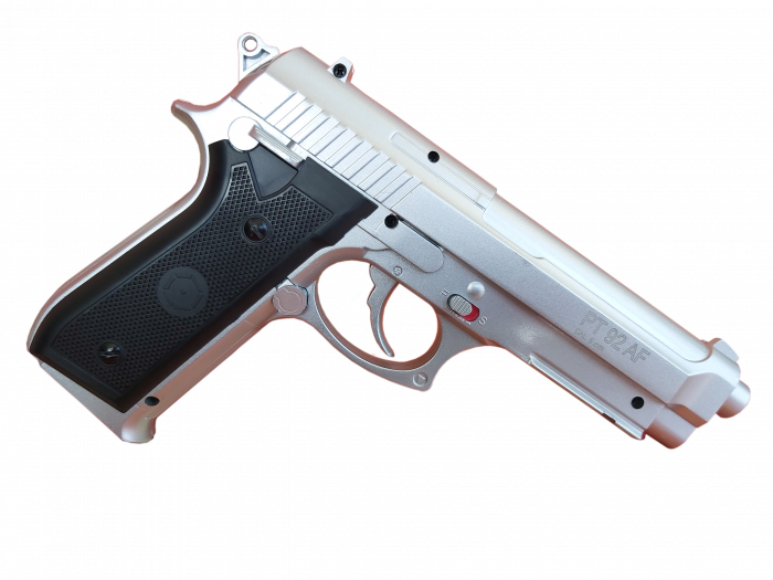 Set Complet Pt92 GNBB Silver Upgradat 4j Cybergun [5]