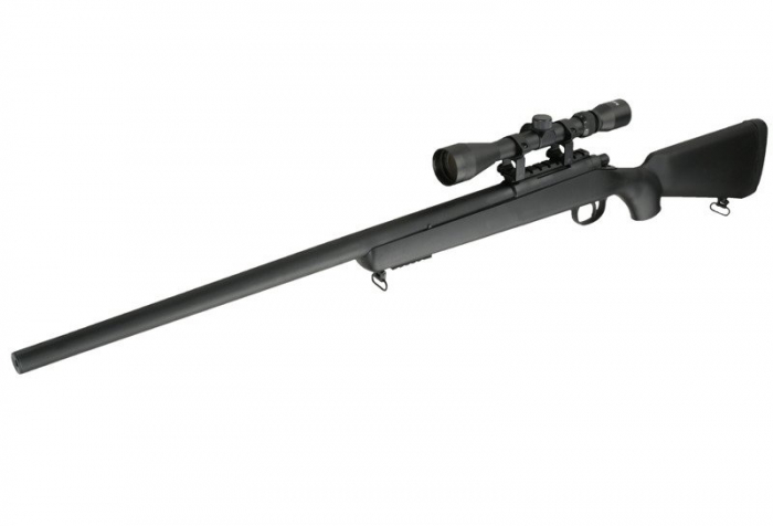 Sniper MB03 WELL Black + Luneta [6]