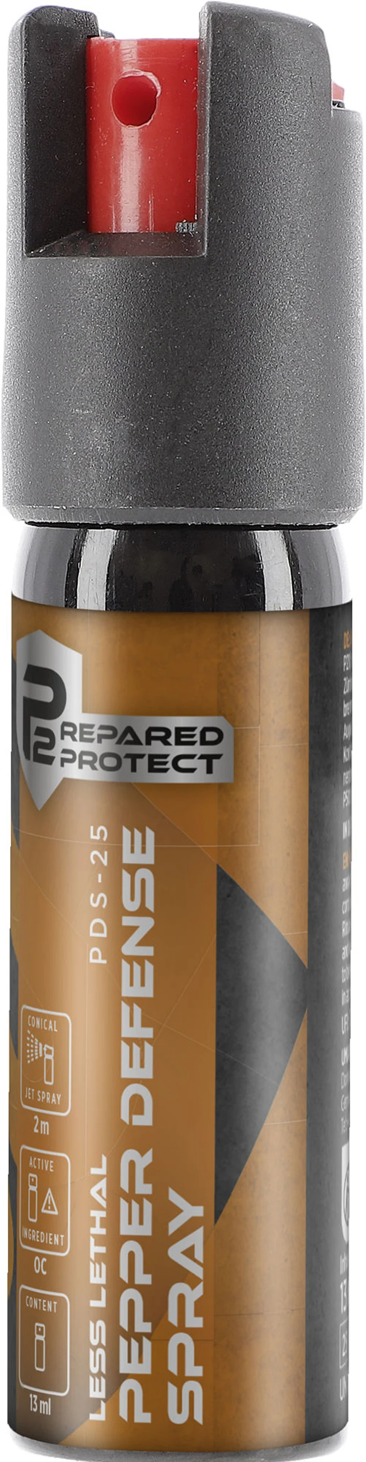 P2P PDS-25 Spray cu Piper autoaparare - jet conic 13 ml [3]