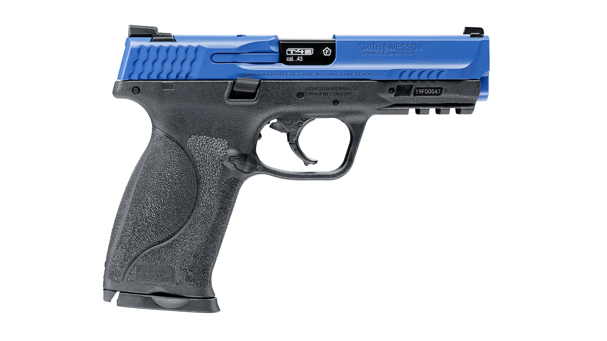 Pistol airsoft T4E Smith & Wesson M&P9 M2.0 CO2 BB Blue+Black [4]