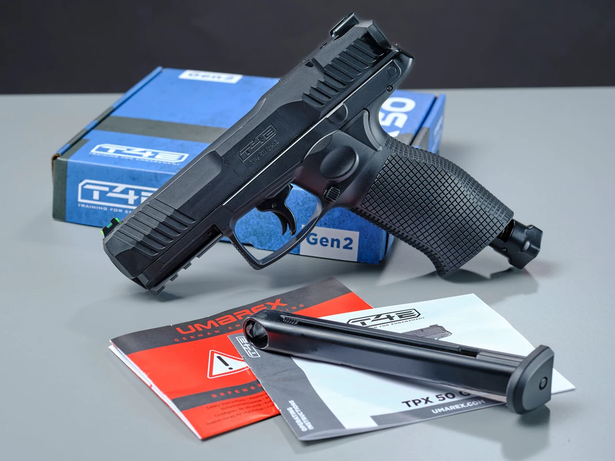 T4E TPX 50 Gen2 Pistol Paintball Cal.50 16j Optics Ready [7]