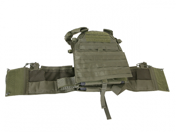 Vesta Ultimate Operator Plate Carrier cu buzunare - woodland [7]