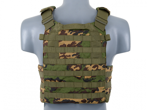 Vesta Ultimate Operator Plate Carrier cu buzunare - woodland [2]