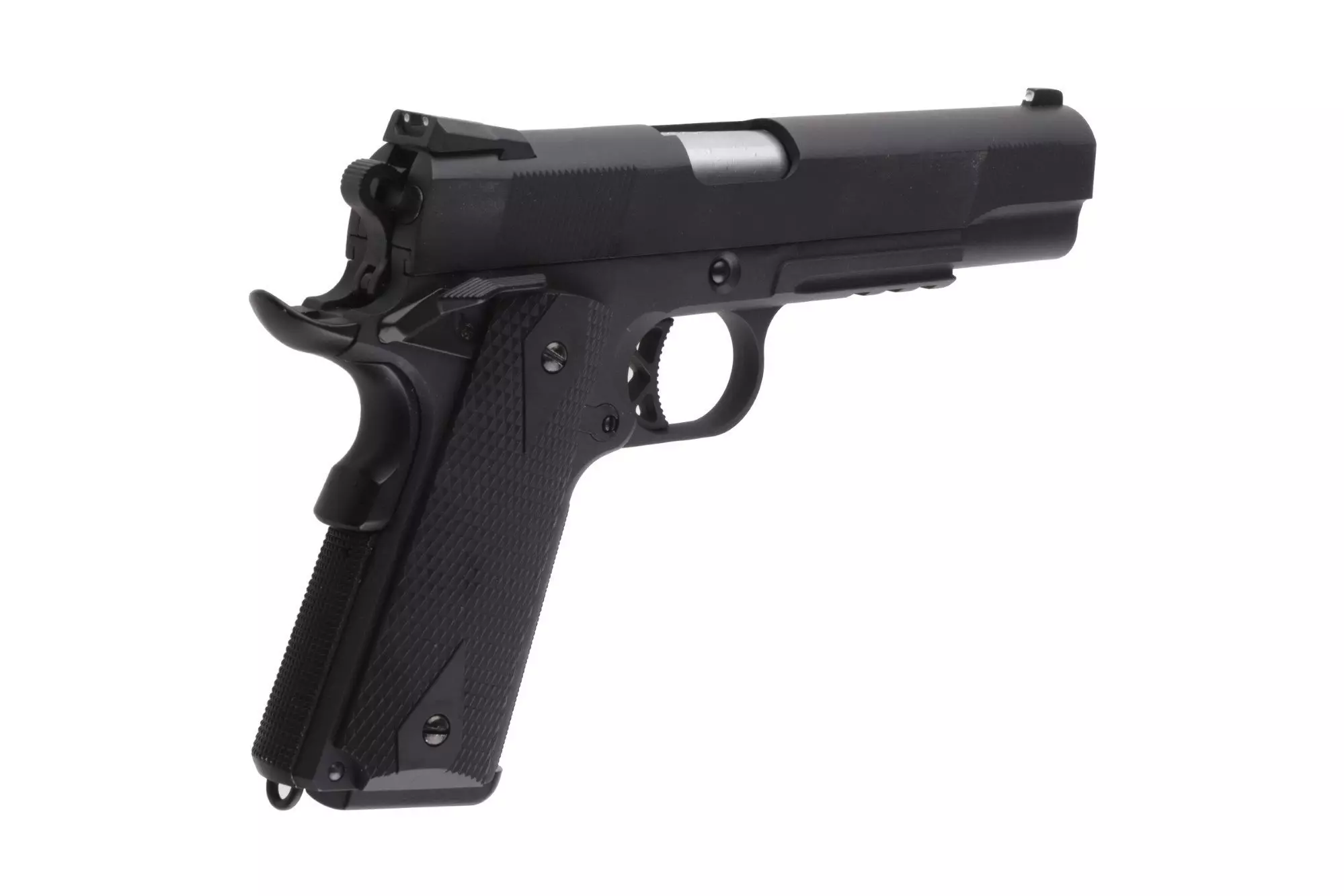 Pistol airsoft We Tactical  Full Metal Cu Blow-Back pe Green Gas [6]