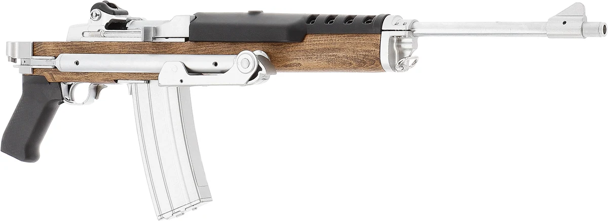 Ruger Mini-14 Pusca Airsoft Full metal si lemn GBB [17]