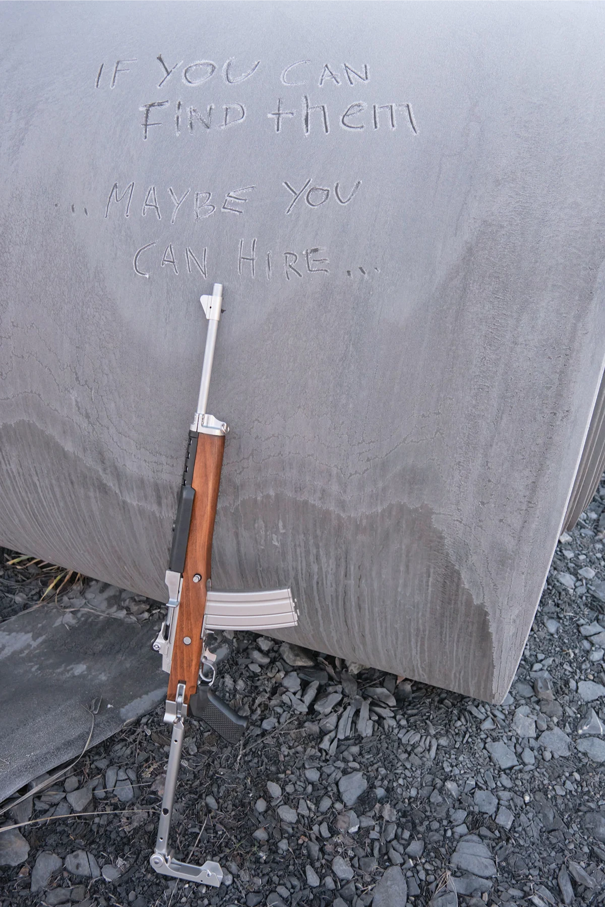 Ruger Mini-14 Pusca Airsoft Full metal si lemn GBB [33]