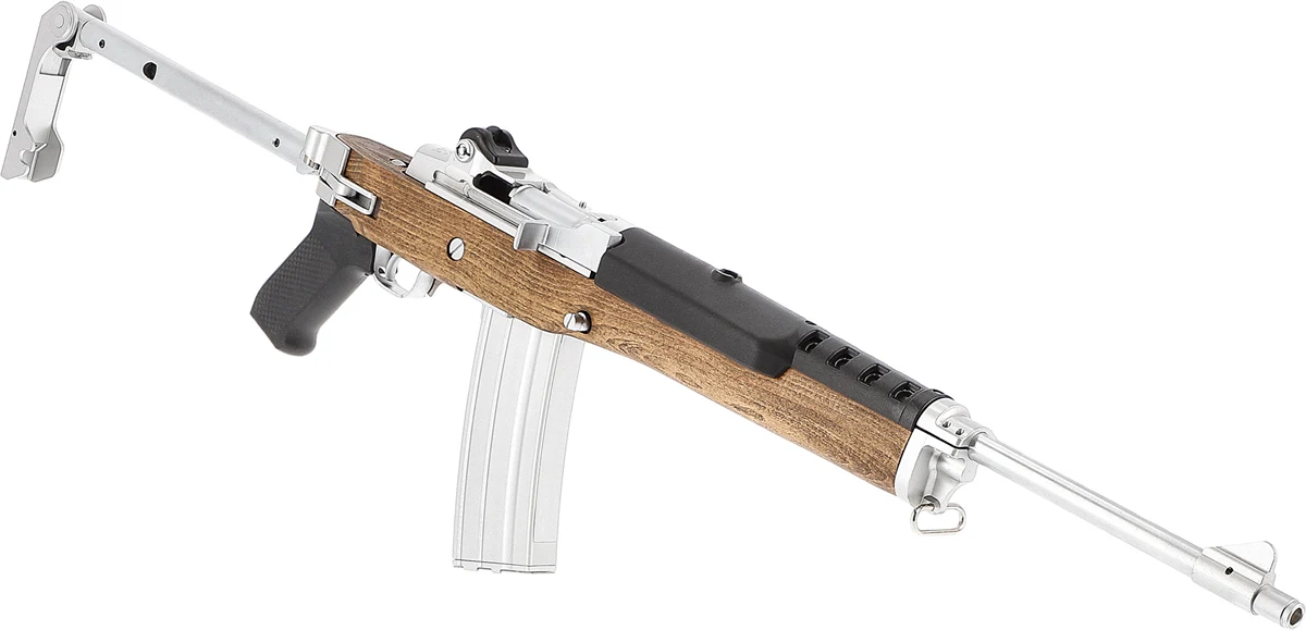 Ruger Mini-14 Pusca Airsoft Full metal si lemn GBB [10]