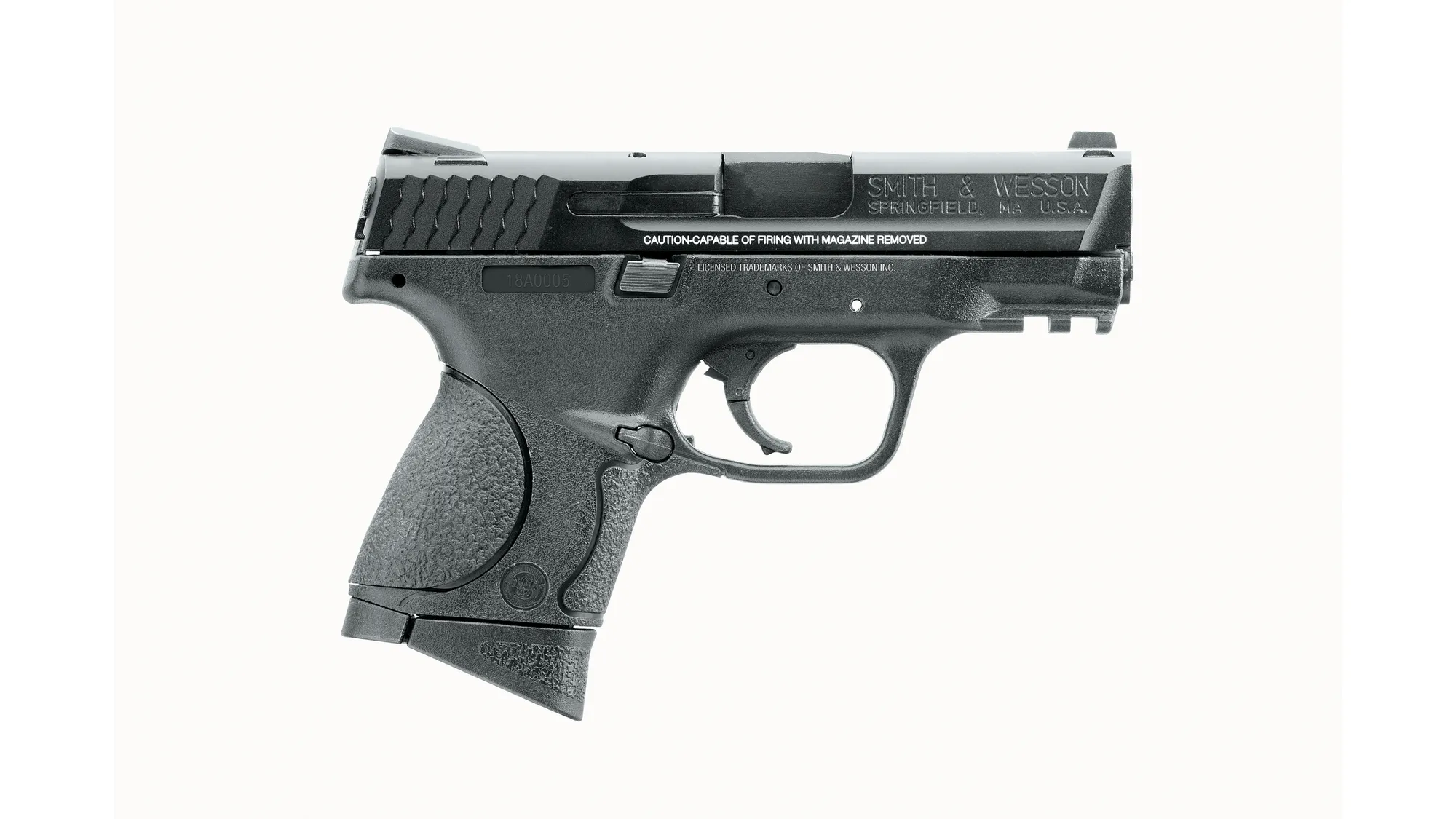 Smith & Wesson M&P9c Pistol airsoft GreenGas BlowBack [1]