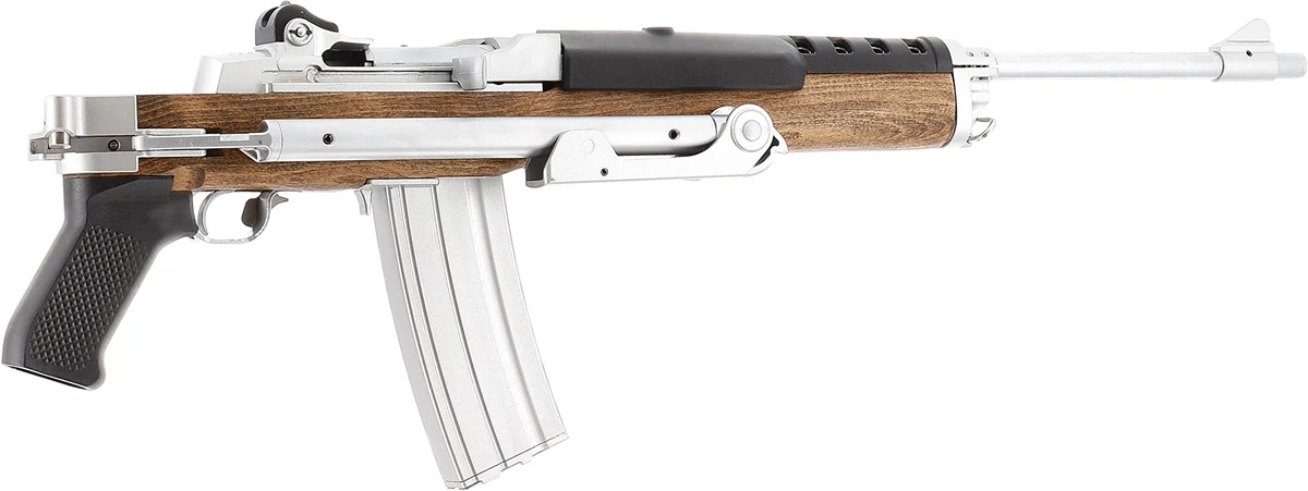 Ruger Mini-14 Pusca Airsoft Full metal si lemn GBB [19]